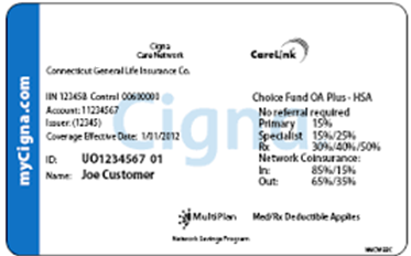 cigna insurance card dental health group benefits number ppo policy care sample plans coverage resources vanderbilt reasons ten why medicare